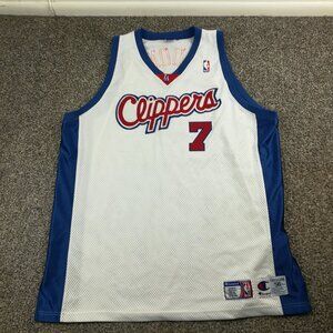 Vintage Los Angeles Clippers Jersey Champion Lamar Odom Authentic Mens 56 (3XL)